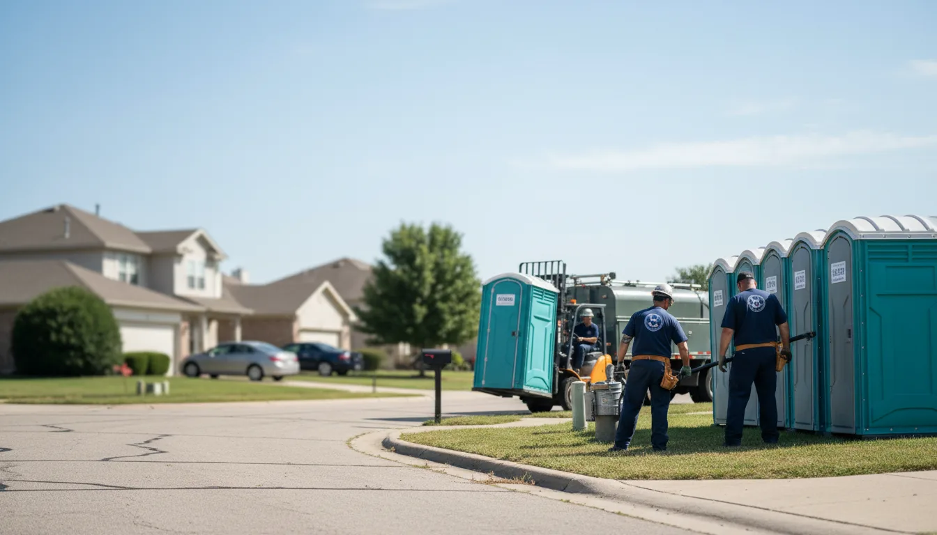Porta Potty Rental in Leesburg, AL near me